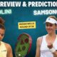 Jasmine Paolini Liudmila Samsonova Indian Wells Tennis