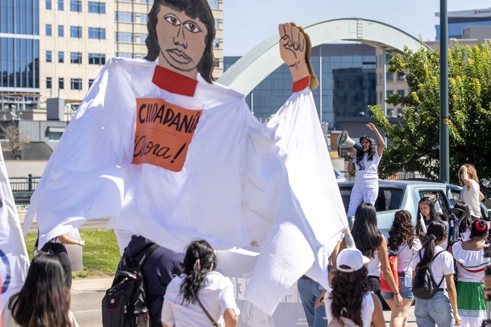 Jeanette Vizguerra Immigration Protest