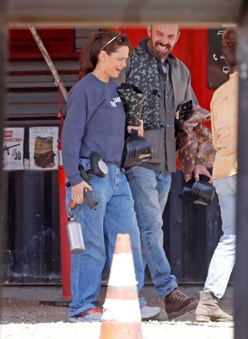 Jennifer Garner John Miller Ben Affleck Paintball Party