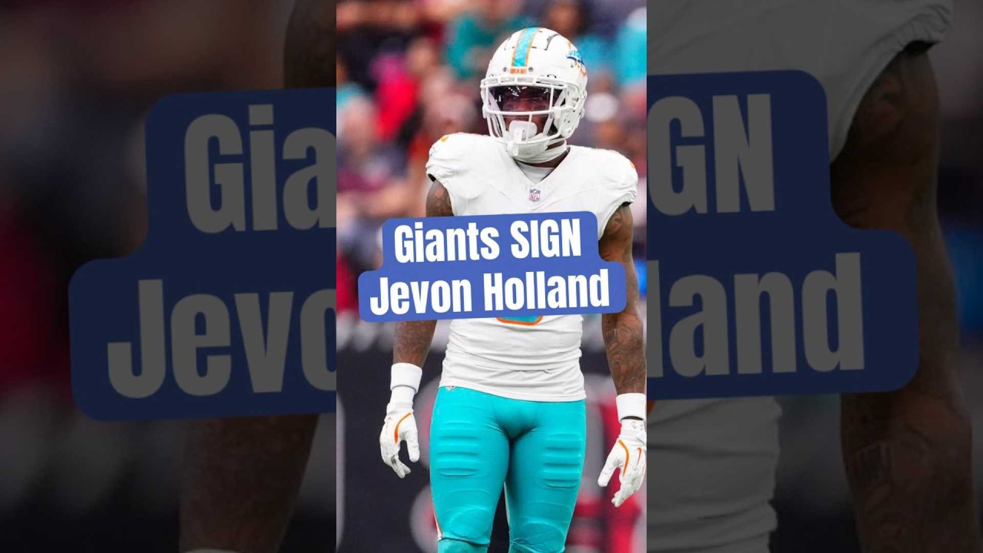 Jevon Holland New York Giants Signing