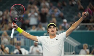 Joao Fonseca Miami Open Tennis Action