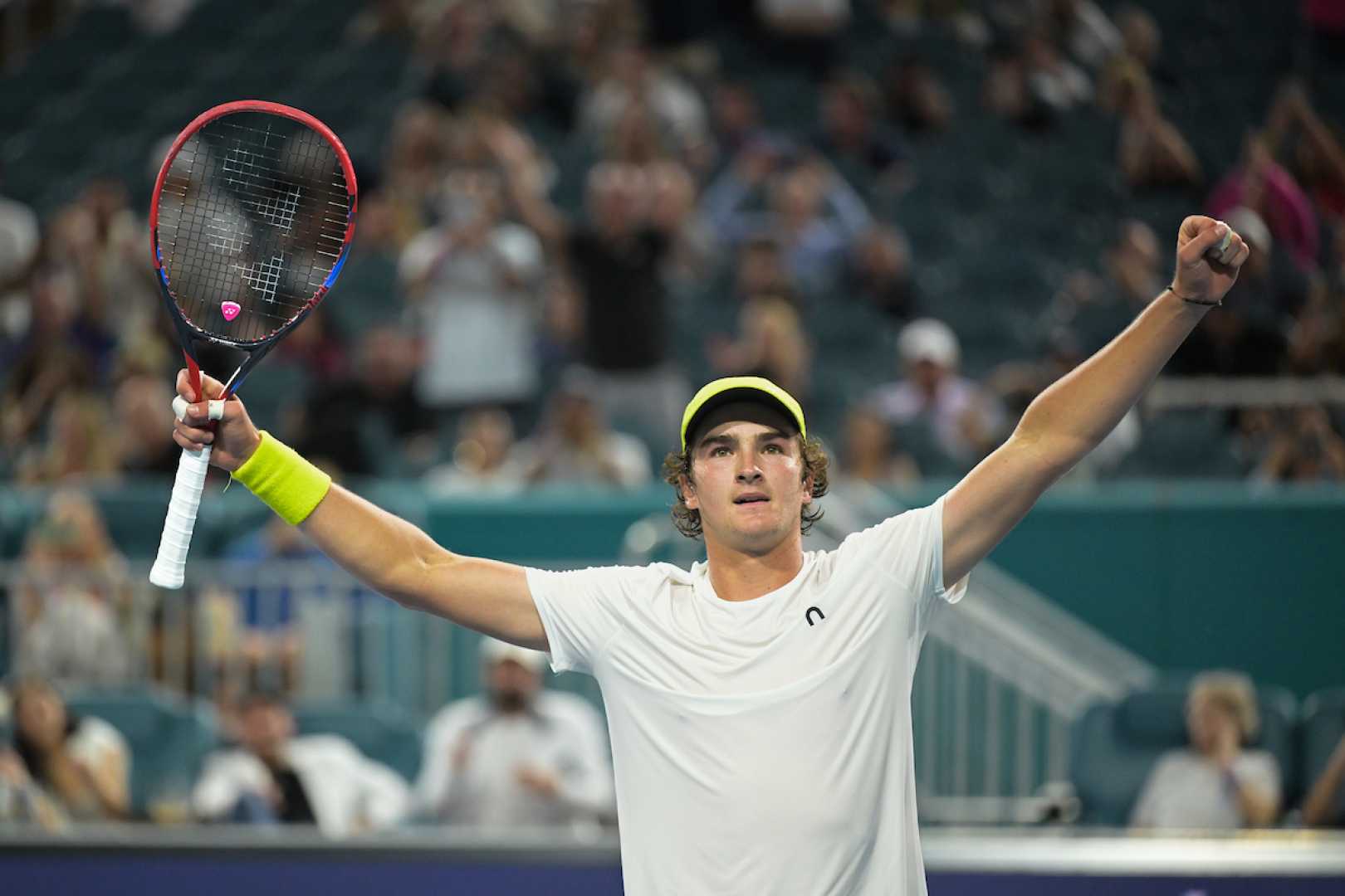 Joao Fonseca Miami Open Tennis Action