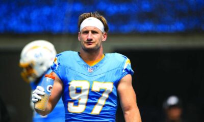 Joey Bosa Los Angeles Chargers Action Shot