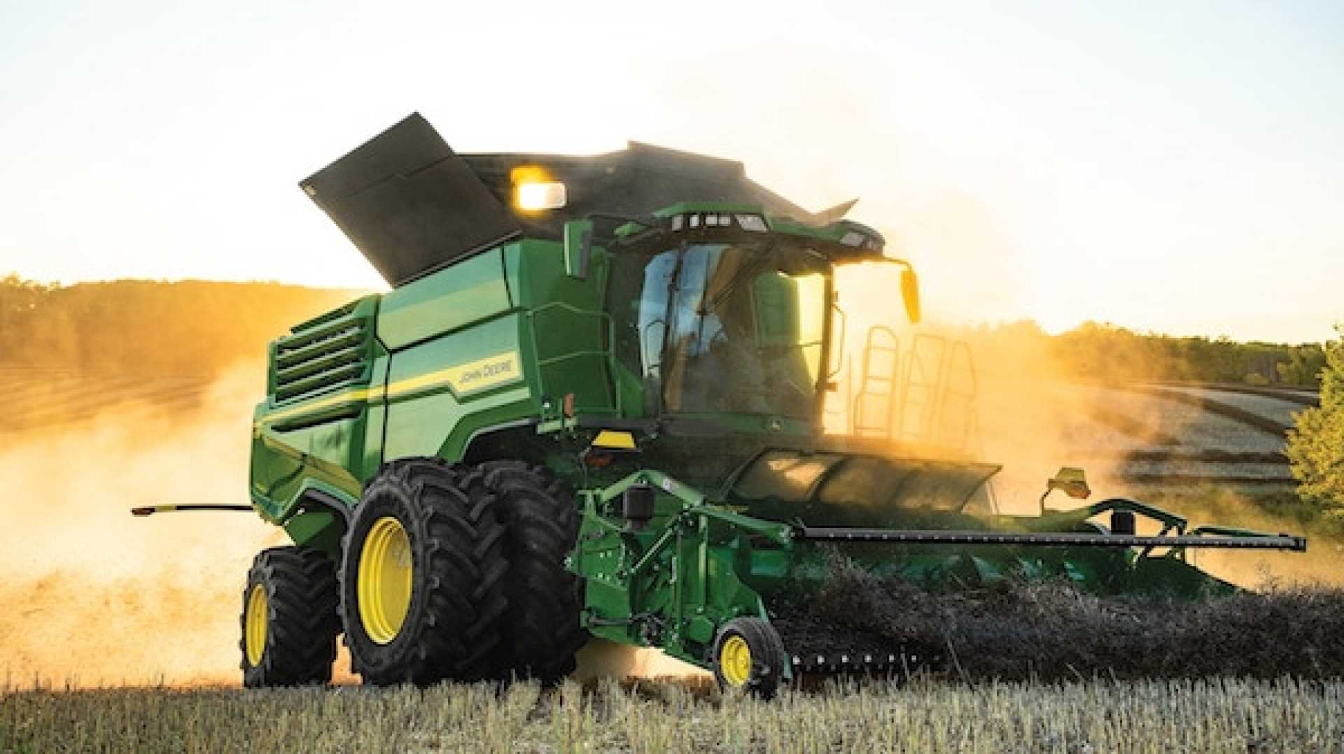 John Deere Combines New Headers Agricultural Machinery