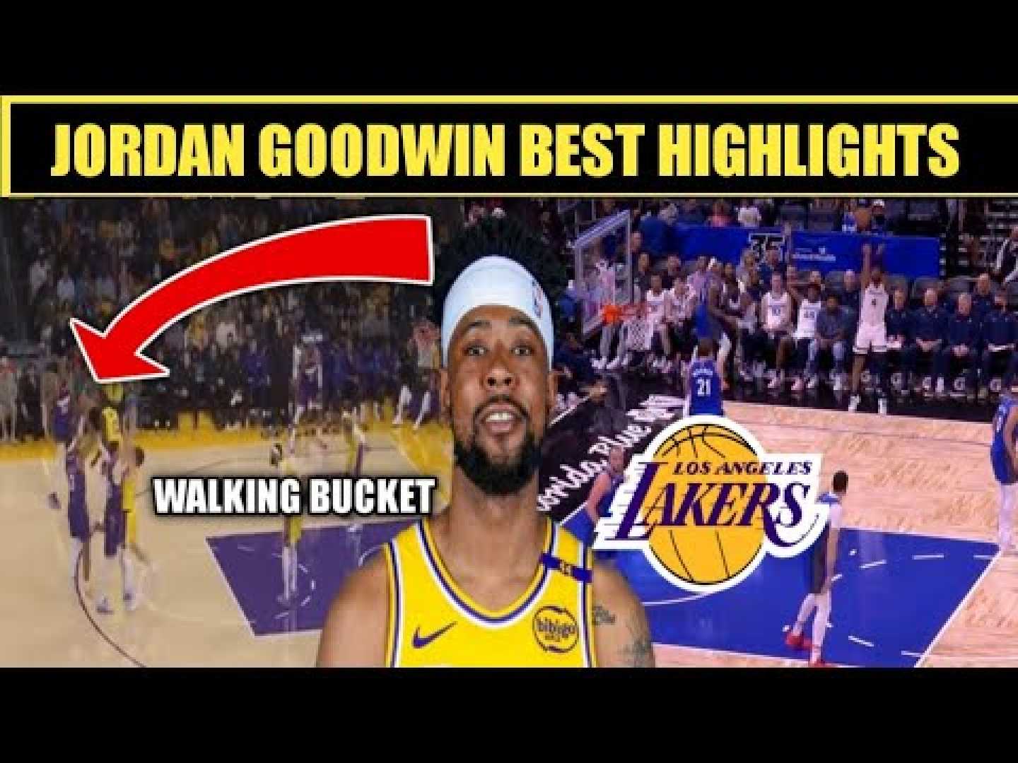 Jordan Goodwin Lakers Game Highlights