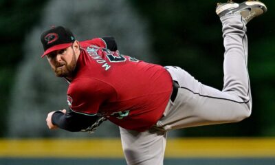 Jordan Montgomery Pitching Arizona Diamondbacks