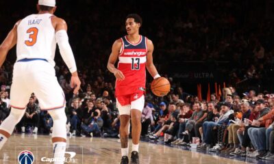 Jordan Poole Washington Wizards Action Shot