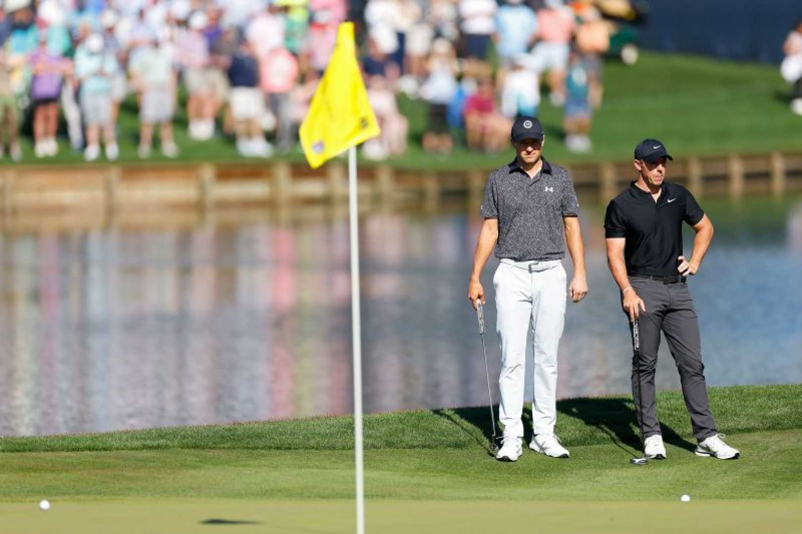 Jordan Spieth Rory Mcilroy Tpc Sawgrass Rules Controversy