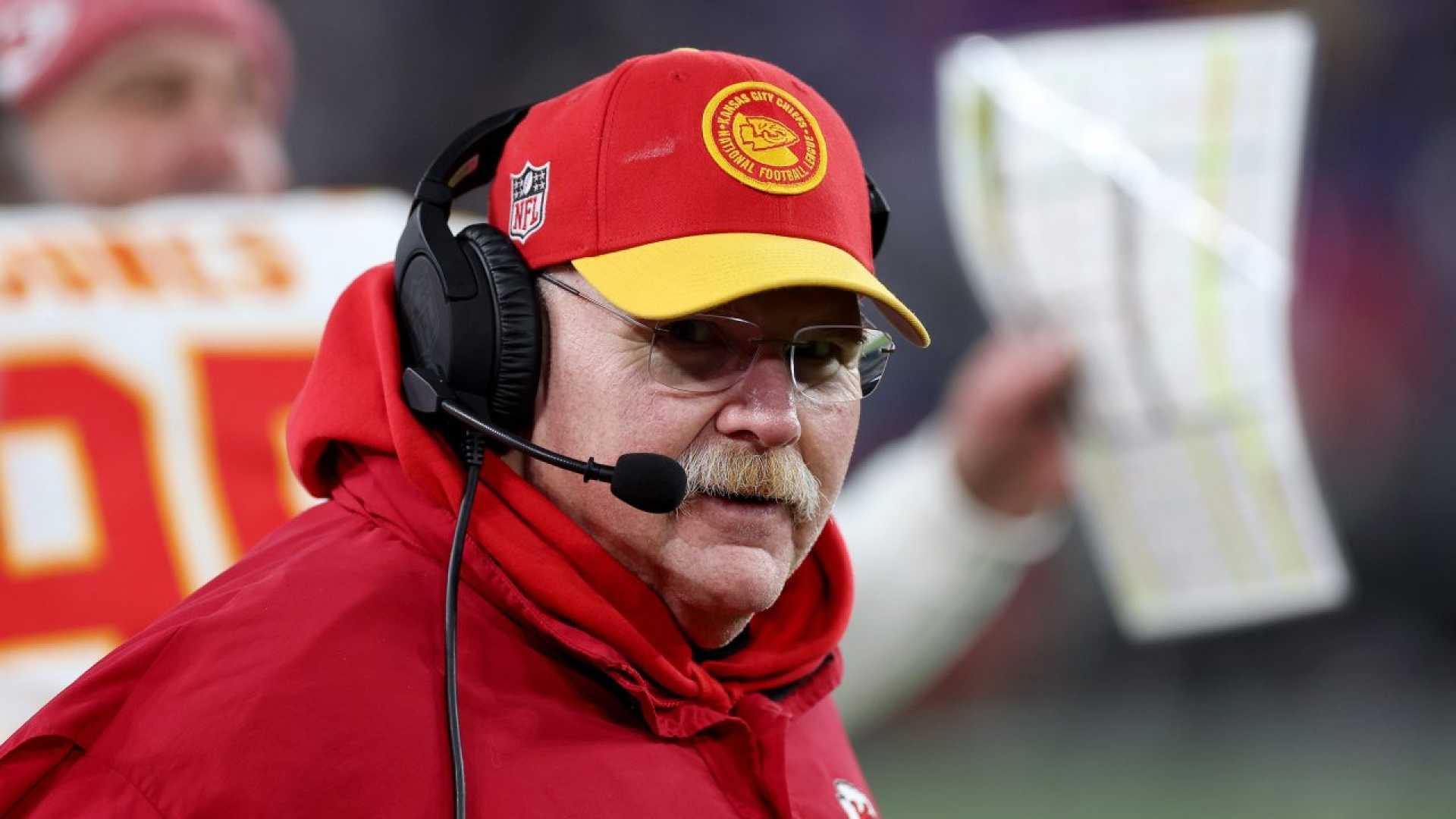 Kansas City Chiefs Andy Reid Coaching