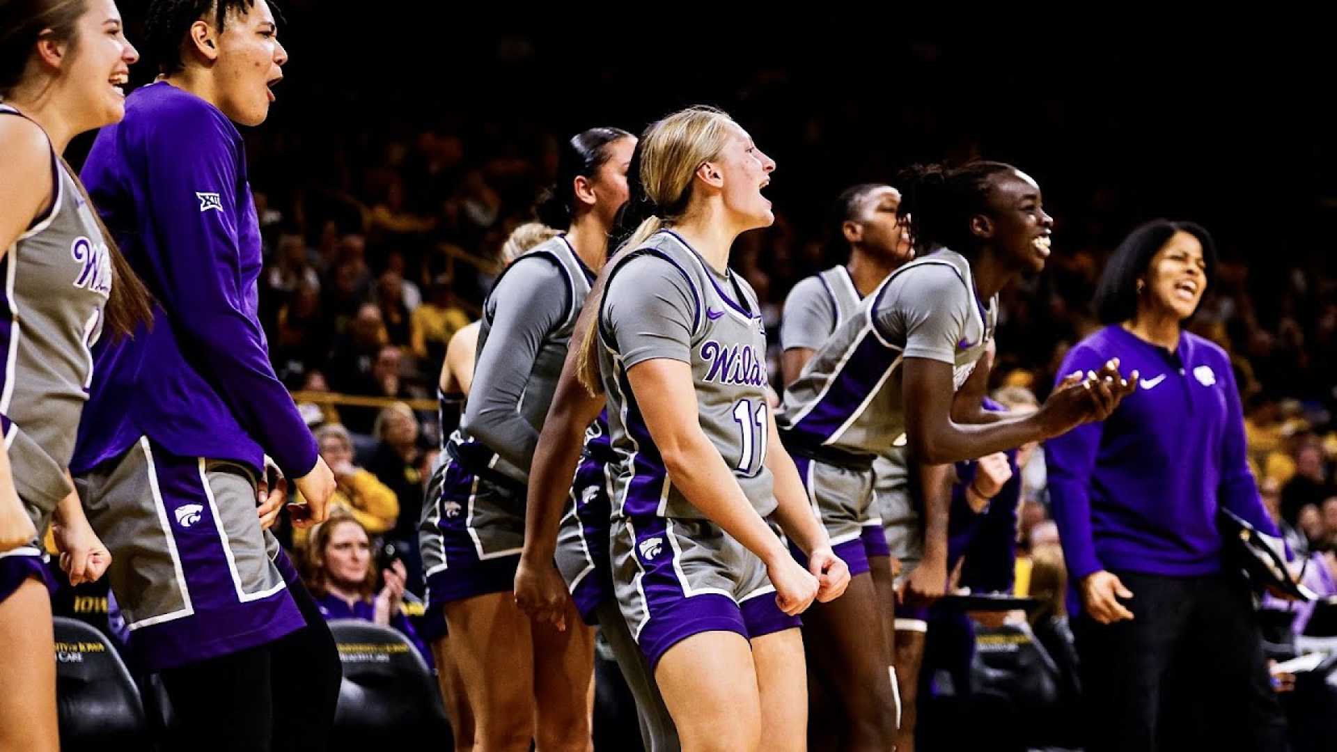 Kansas State Women's Basketball Team Victory