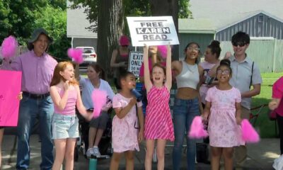 Karen Read Legal Trial Supporters Pink Pom Poms