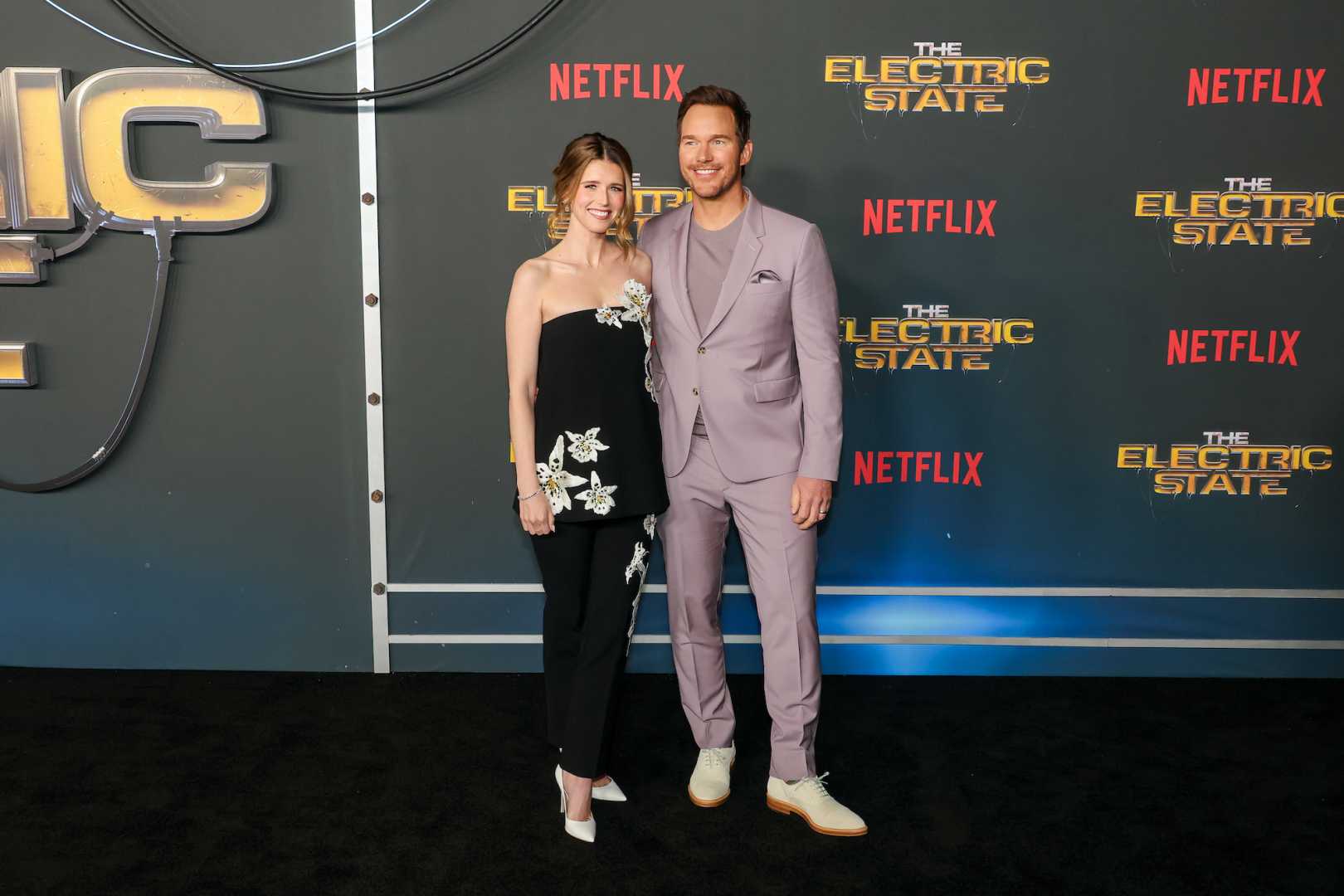 Katherine Schwarzenegger Chris Pratt Red Carpet Date Night