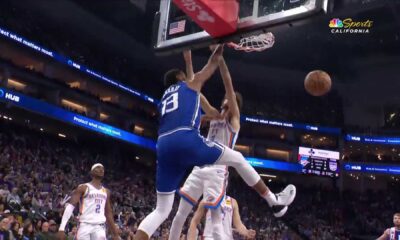 Keegan Murray Sacramento Kings Dunk Basketball