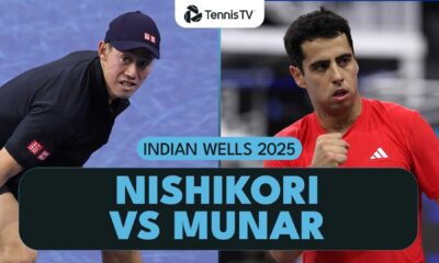 Kei Nishikori Jaume Munar Indian Wells Tennis