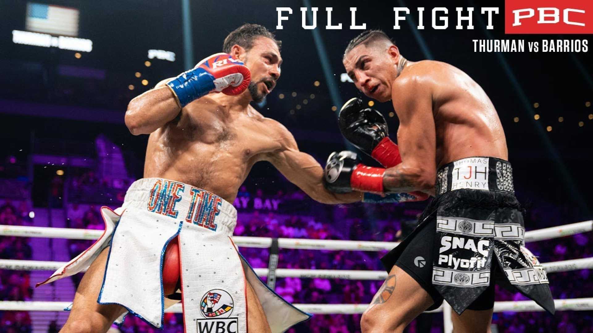 Keith Thurman Boxing Match