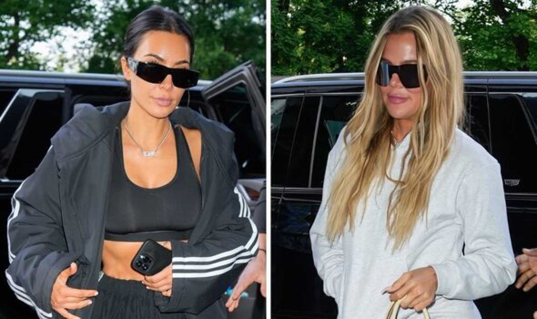 Kim Kardashian And Khloé Kardashian Sisterly Bond