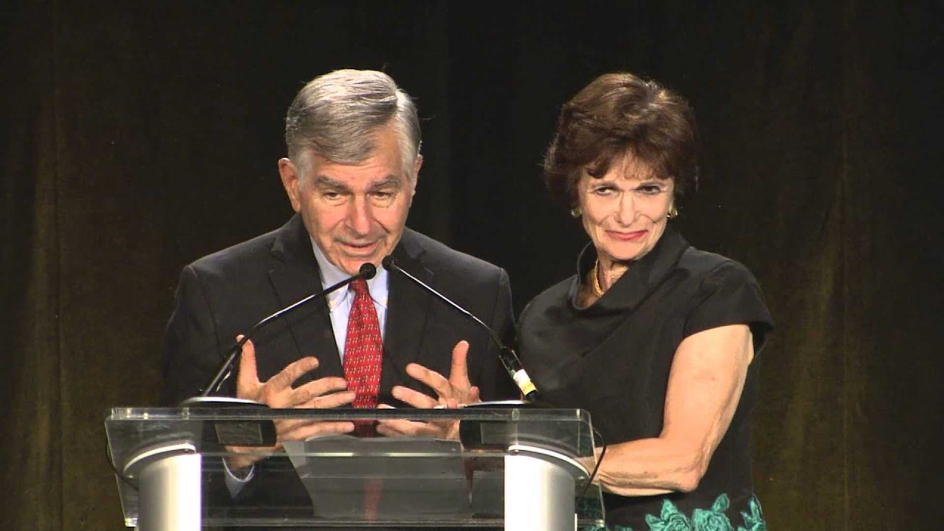 Kitty Dukakis Speaking At A Public Event