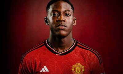 Kobbie Mainoo Manchester United Football Player