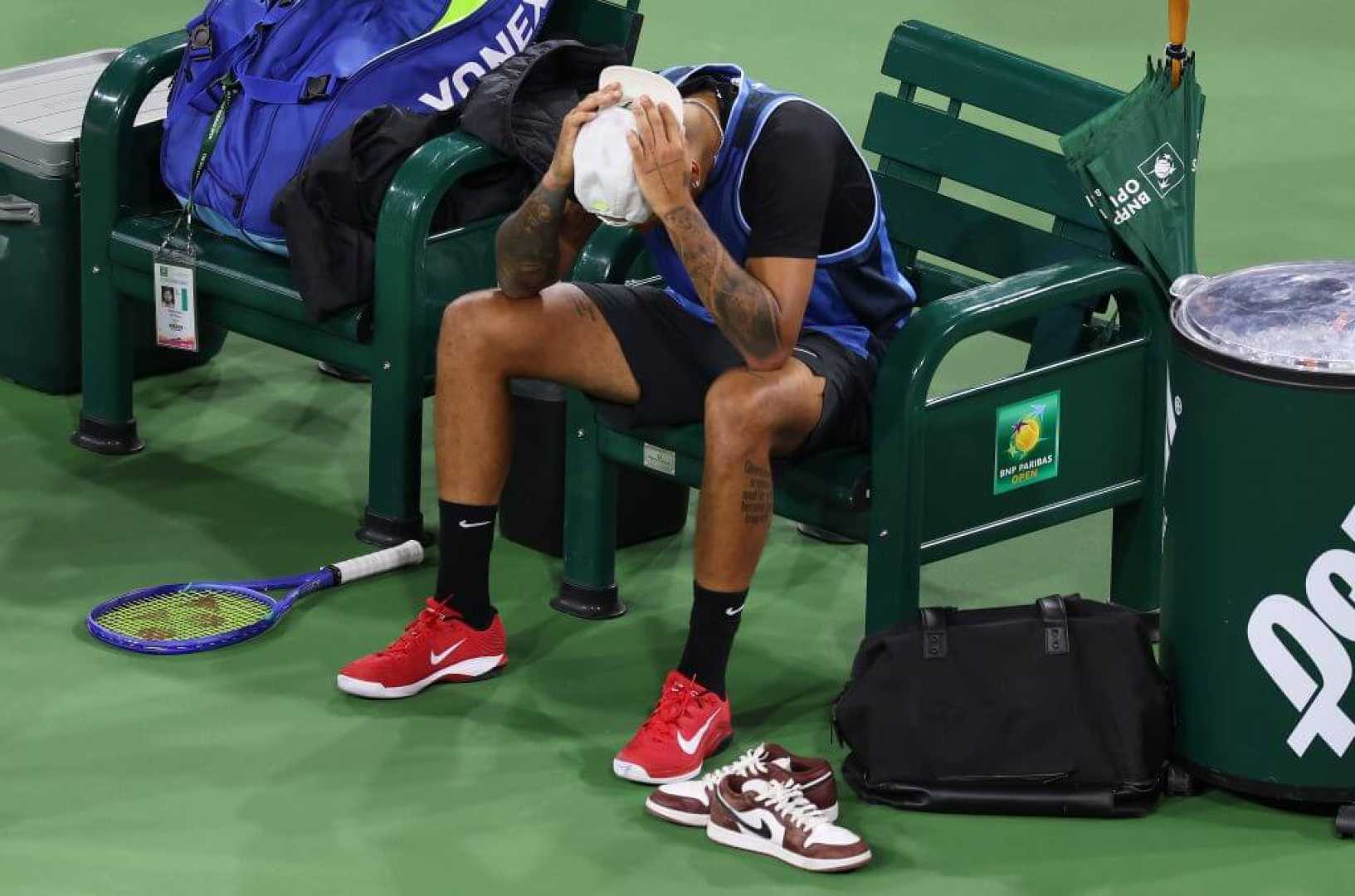 Kyrgios Injury Indian Wells Tennis News