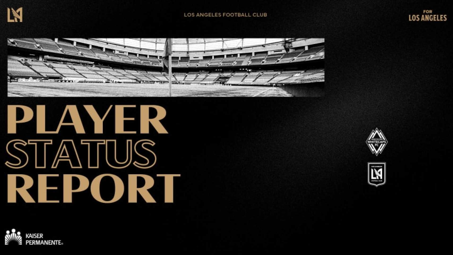 Lafc Player Status Report Soccer