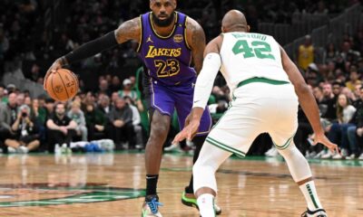 Lakers Vs Celtics Game At Td Garden