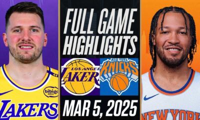 Lakers Vs Knicks March 2025 Game Highlights