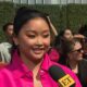 Lana Condor Marriage Interview Public Appearance