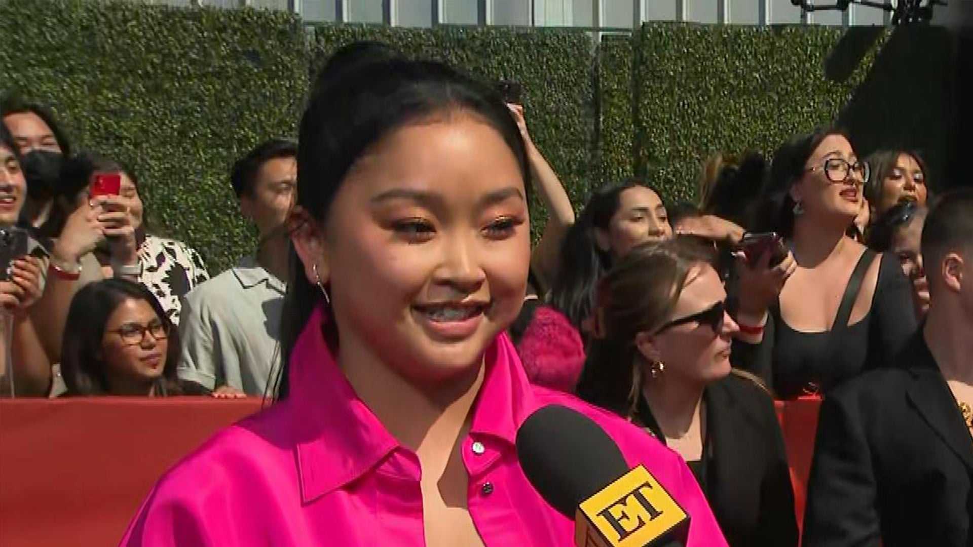 Lana Condor Marriage Interview Public Appearance