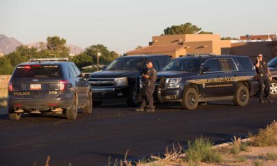 Las Cruces Police Shooting Scene