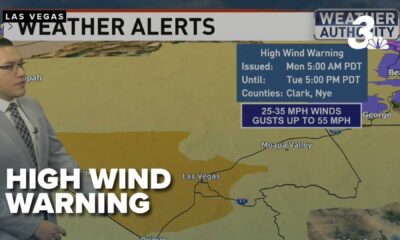 Las Vegas High Wind Warning March 2025