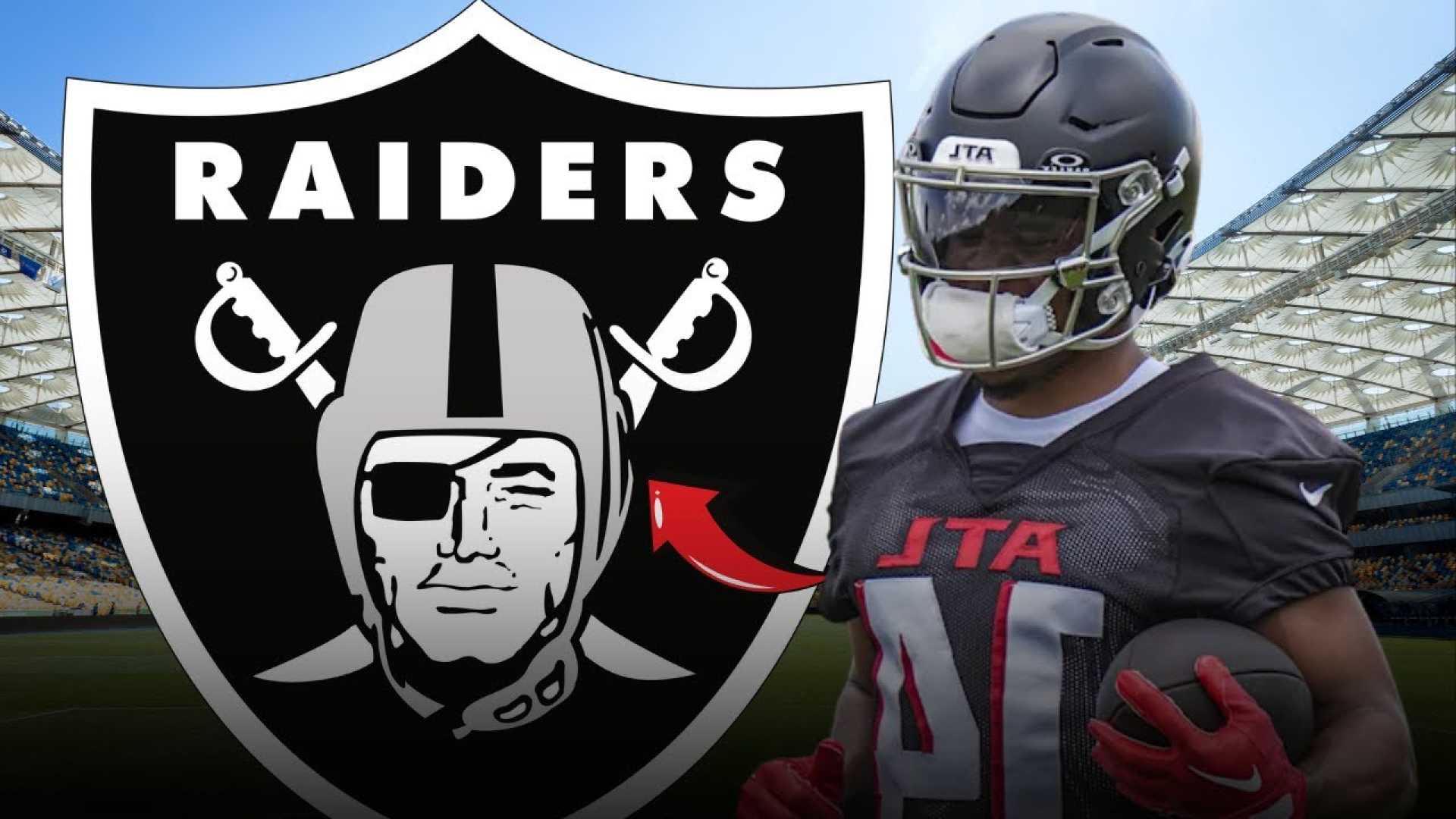 Las Vegas Raiders Geno Smith Rondale Moore