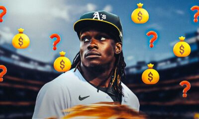 Lawrence Butler Oakland Athletics Signing Contract