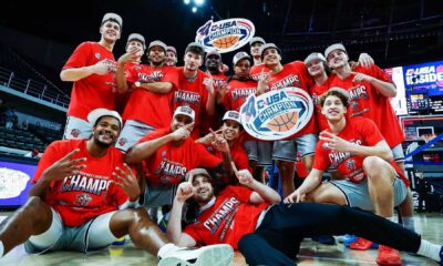 Liberty Flames Basketball Victory Celebration