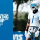 Lions Cornerback Training Camp