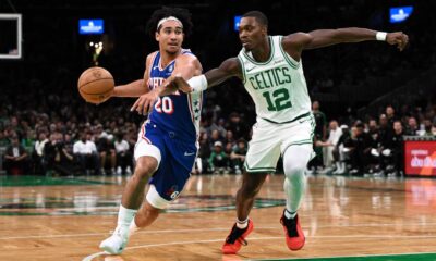 Lonnie Walker Iv Philadelphia 76ers Game Action