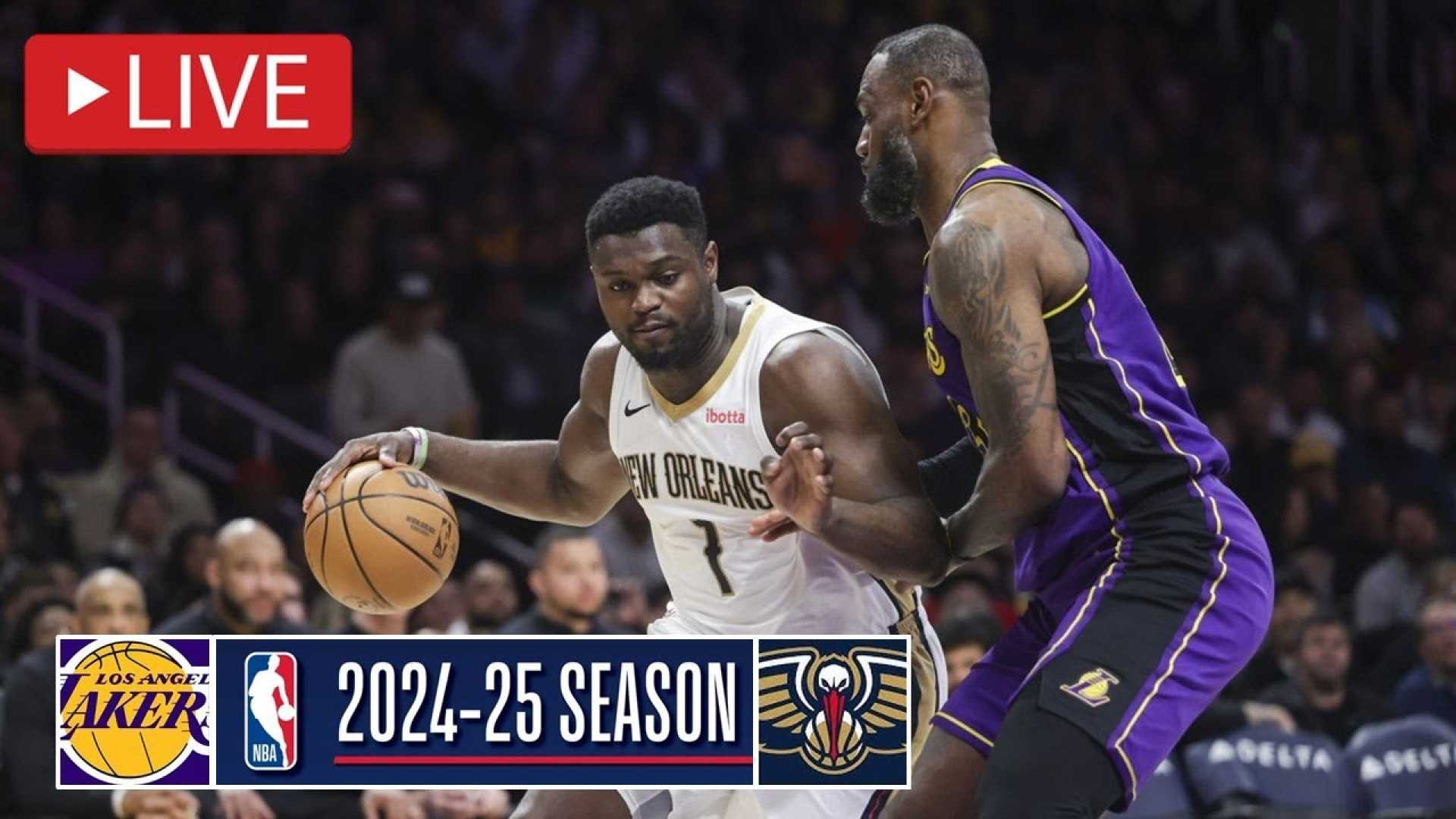 Los Angeles Lakers Vs New Orleans Pelicans March 2025