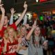 Louisville Cardinals Basketball Game Victory Celebration