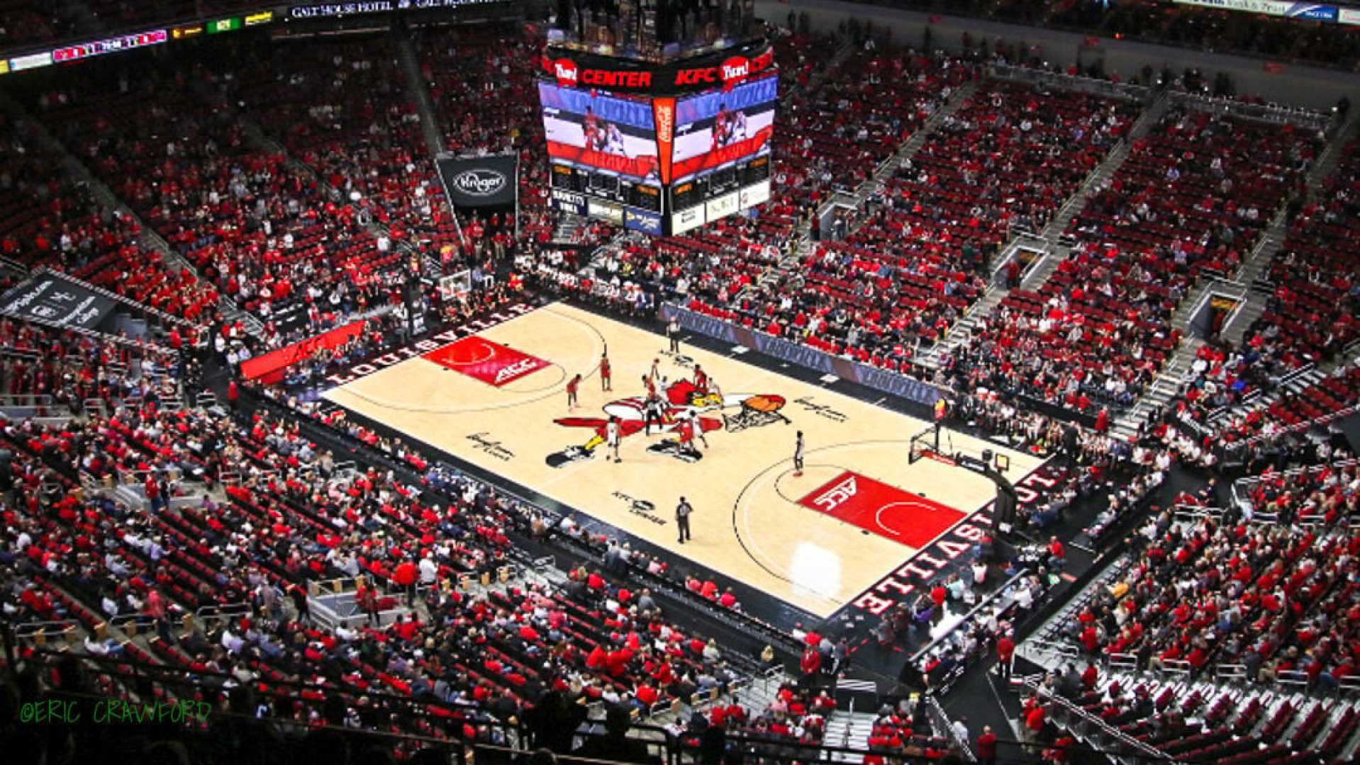 Louisville Cardinals Basketball Game Yum Center