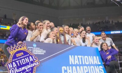 Lsu Gymnastics Championship Celebration