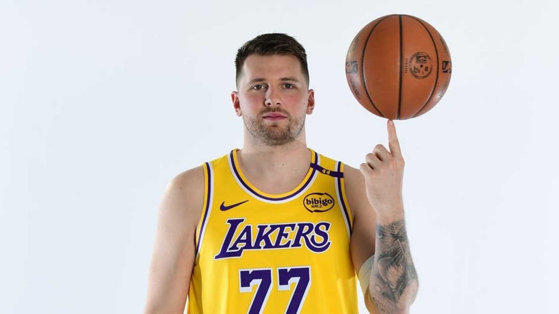 Luka Doncic Basketball Los Angeles Lakers