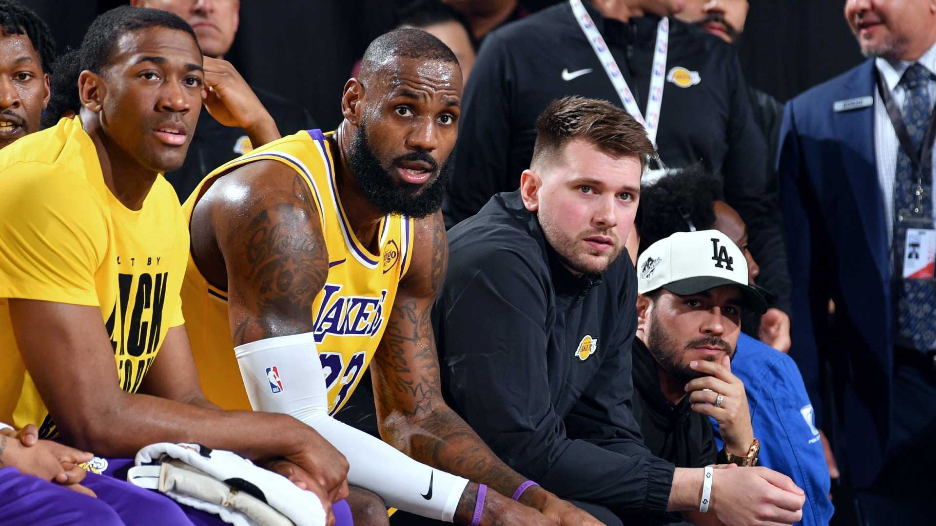 Luka Doncic Lebron James Los Angeles Lakers Partnership