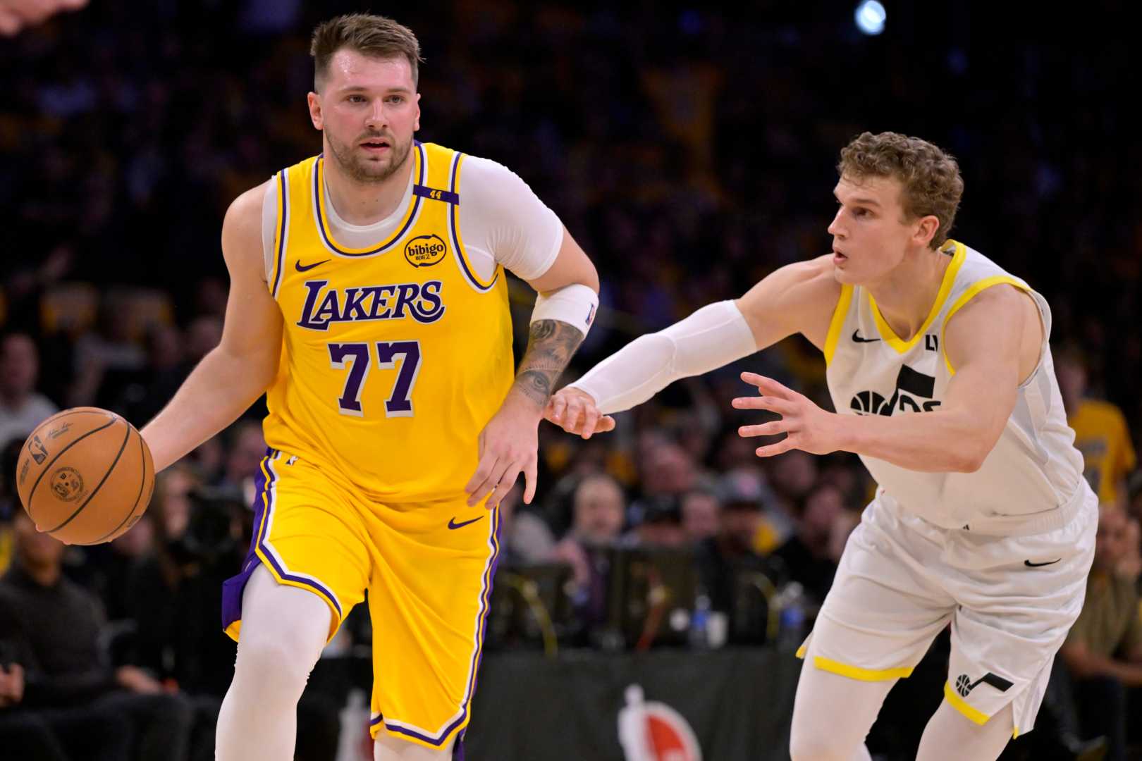 Luka Doncic Los Angeles Lakers Basketball Game