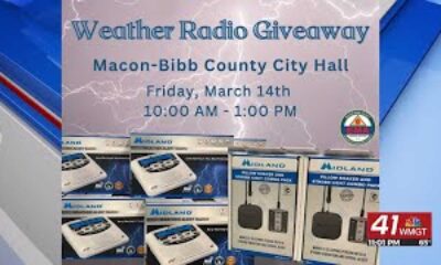 Macon Bibb County Free Noaa Weather Radio Giveaway