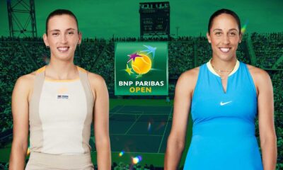 Madison Keys Elise Mertens Bnp Paribas Open 2025