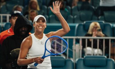 Madison Keys Tennis Match Miami Open