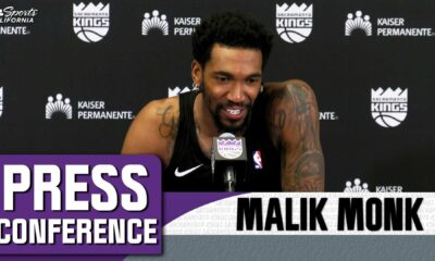 Malik Monk Sacramento Kings Press Conference