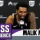 Malik Monk Sacramento Kings Press Conference