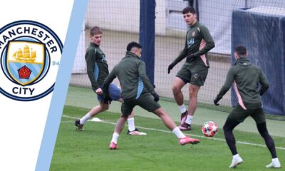 Manchester City Players Training Session