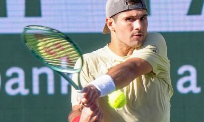 Marcos Giron Indian Wells Tennis Match