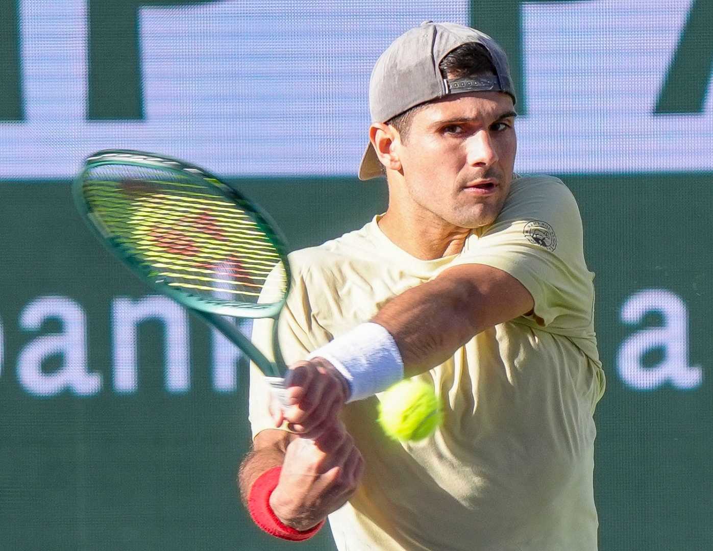 Marcos Giron Indian Wells Tennis Match